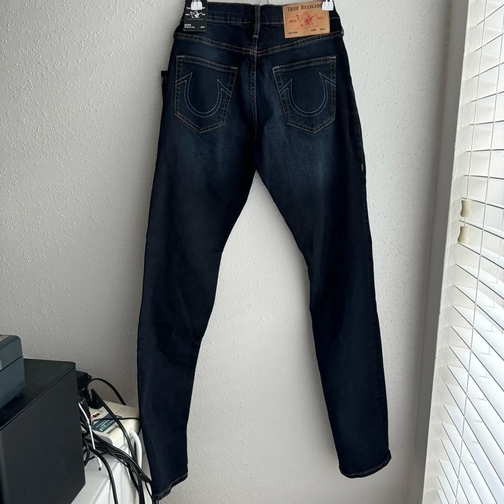 True Religion Geno Relaxed Slim Fit Jeans – Men’s Waist Size 27